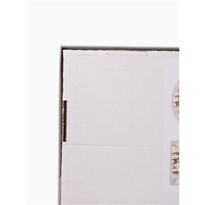 УЦЕНКА Скатерть Этель "Новогоднее чудо" d=150см +/-3см с ВГМО, 100%хл, саржа 190гр/м2