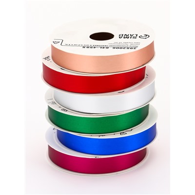 Лента упаковочная (ФАСОВКА 6 шт.), микс, 1.2 см × 5 м