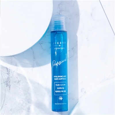 Jigott Ампульный филлер для волос с гиалуроновой кислотой / Signature Professional Hyaluronic Acid Hair Ampoule, 10 шт. x 13 мл 23888