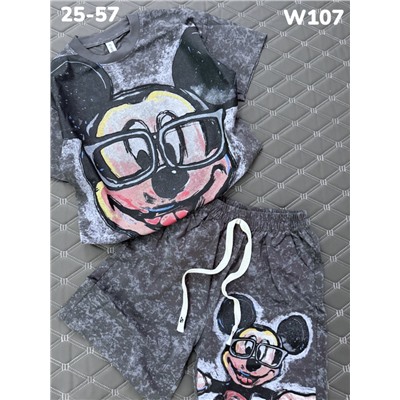 Костюм W107 серый