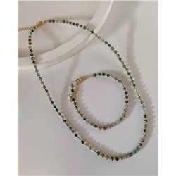 Комплект из натуральных камней