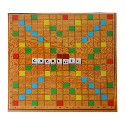 Игра настольная «Словодел», 2-4 игрока, 7+