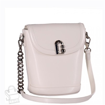 Сумка женская кожаная 801NL milk white NL