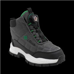 Ботинки мембранные на меху А7716-7 серые