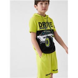 Комплект трикотажный для мальчиков: джемпер (футболка), шорты