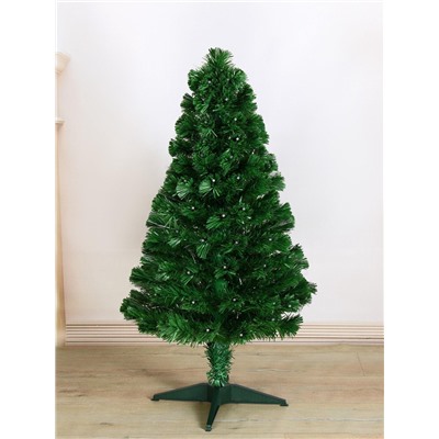 УЦЕНКА Ёлка фиброоптическая "Свечение" 120 см d нижнего яруса 65 см 125 веток