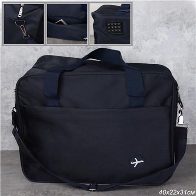 Сумка дорожная 40х22х31 см / BAG-65721/2 /уп 30/синяя