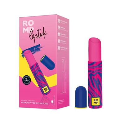 Яркий клиторальный вибратор Romp Lipstick ЗАПРЕТ ТОРГОВЛИ МП