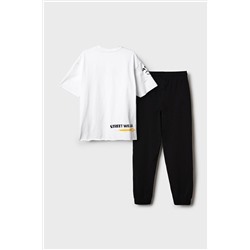 Комплект трикотажный для мальчиков: фуфайка (футболка), брюки PLAYTODAY, 1241079