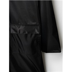 Плащ текстильный с полиуретановым покрытием для девочек (дождевик)