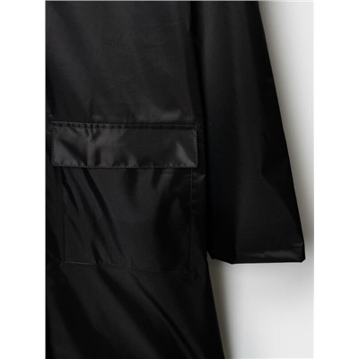 Плащ текстильный с полиуретановым покрытием для девочек (дождевик)