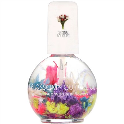 Blossom, Масло для кутикулы, весенний букет, 12,5 мл