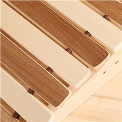 Подголовник для бани и сауны, деревянный, анатомический, «Добропаровъ»