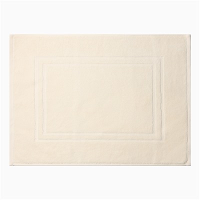 Коврик махровый «Этель» Classic, 50×70 см, хлопок 100%, молочный