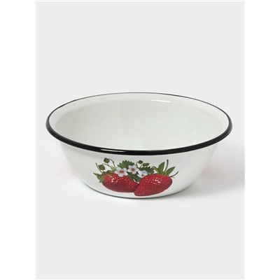 Миска эмалированная, 800 мл, белая