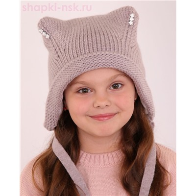 03-41-S Шапка для девочки флис (50-52)