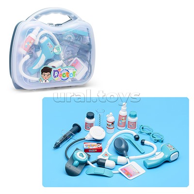 Набор доктор, 16 предметов, на батарейках, в коробке