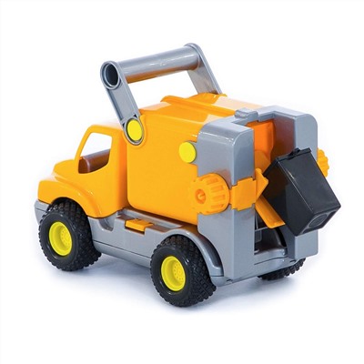 320848 Wader "КонсТрак", автомобиль коммунальный (оранжевый) (в коробке)