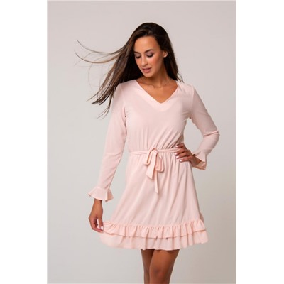 145PCH Платье (Персиковый)