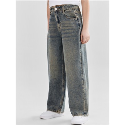 ДЖИНСЫ ДЛЯ ДЕВОЧЕК (осенне-зимний ассортимент) 2026-1DTG302-2t