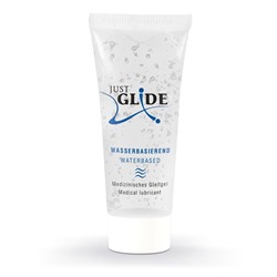 Гель-смазка на водной основе Just Glide - 20 мл.