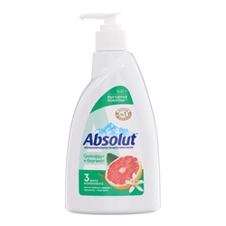 Мыло жидкое парфюмированное ABSOLUT, Грейпфрут и бергамот, 500 мл