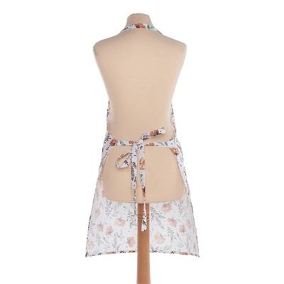 Фартук «Доляна» Oleander, белый, 60×70 см, 100% хлопок, рогожка 164 г/м²