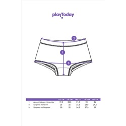 Трусы, 2 шт. PLAYTODAY, 1186254