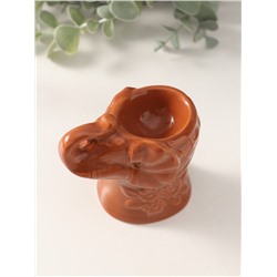 Аромалампа для эфирных масел «Слоник в цветах», керамика, 8.5×5.8×7.4 см, МИКС