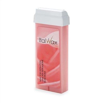 ItalWax Тёплый воск для депиляции в картридже / Classic, Роза, 100 мл