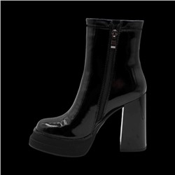 Ботинки из натуральной кожи Р-152-8 черные