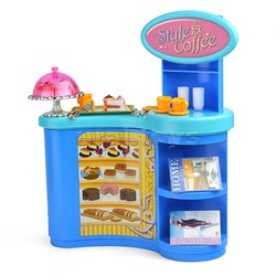 Набор мебели для кукол "Кофейня" в коробке