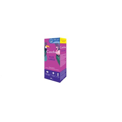 Carefree Прокладки 20шт Plus Large Fresh