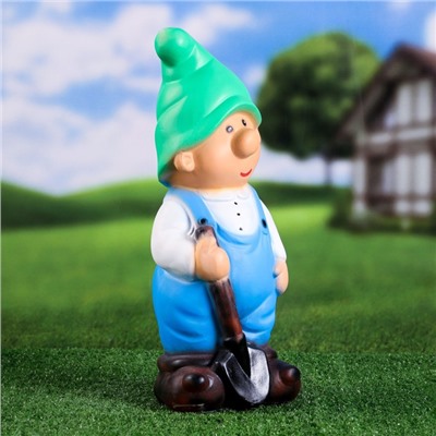 Садовая фигура из полистоуна «Гном сказочный», 17×18×39 см