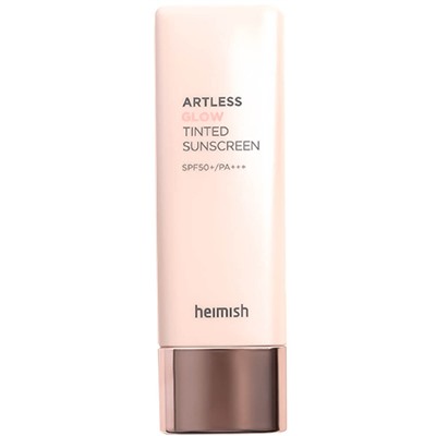 Heimish Тонирующий санскрин с сияющим финишем Artless Glow Tinted Sunscreen SPF50+ PA+++