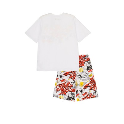 Комплект трикотажный для мальчиков: фуфайка (футболка), шорты