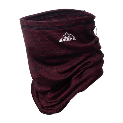 Бафф спортивный «Мастер К» для защиты от ветра и пыли, мужской, красный