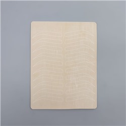 Искусственная кожа для тату и татуажа бровей, 19×14.5 см, бежевая