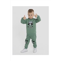 Толстовка футер начёс Енот 10903