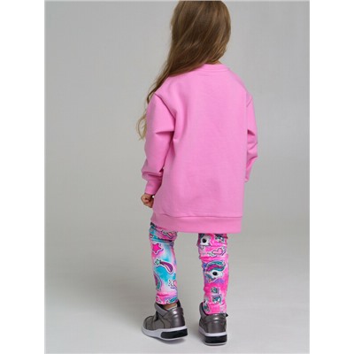 Комплект для девочки: толстовка, леггинсы