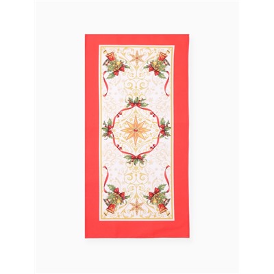 Дорожка на стол «Этель» Новогодняя сказка 30×70 ±3 см, 100% хлопок, саржа 190 г/м²