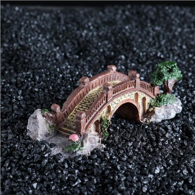 Декор для аквариума «Мост», 15.5×6×5 см