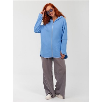 Толстовка флисовая "РОУЗ" (Голубой)