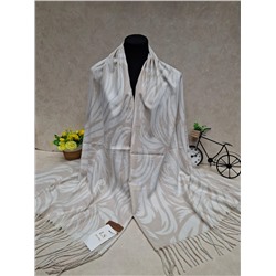 Мягкий двухсторонний палантин из кашемира мультицвет