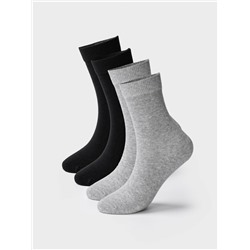 Носки трикотажные для мальчиков, 4 пары в комплекте