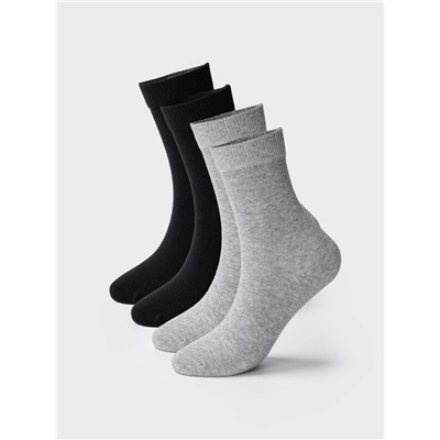 Носки трикотажные для мальчиков, 4 пары в комплекте