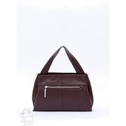 Сумка женская кожаная 0650CH wine red Polina&Eiterou