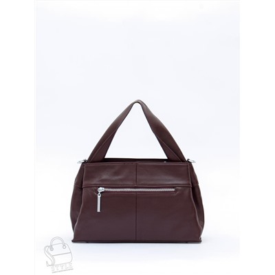 Сумка женская кожаная 0650CH wine red Polina&Eiterou