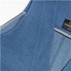 Сарафан объемного кроя с карманами, Джинсовое настроение