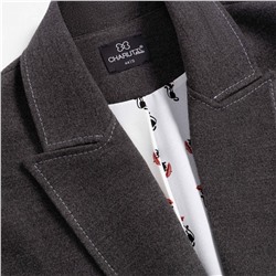 Жакет с контрастными швами, Решительный ход